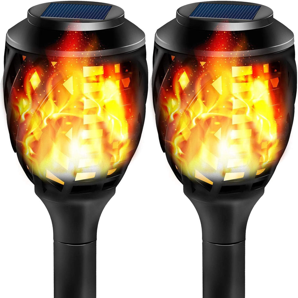 8 Pack Solar Torch Lights T120076