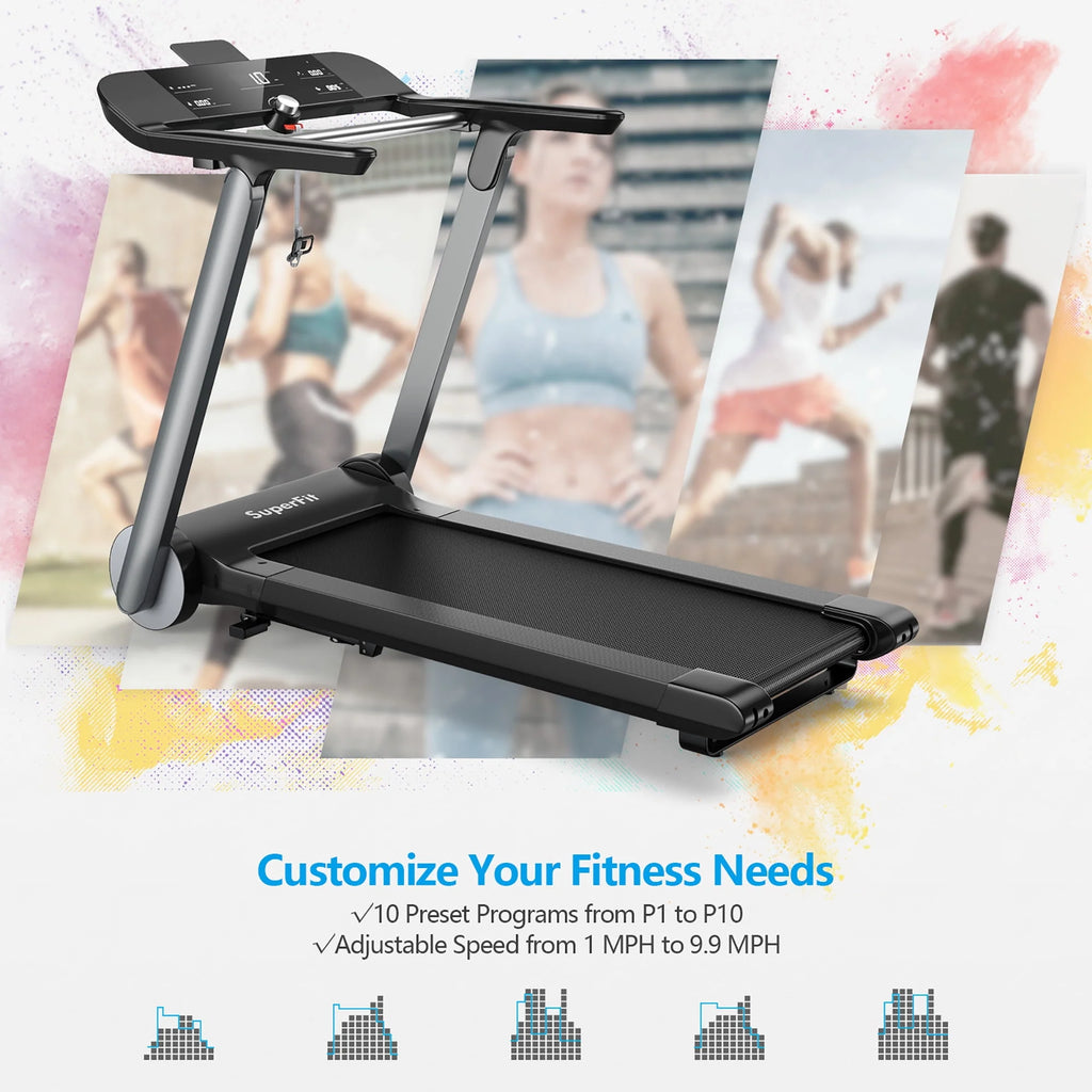 Folding Electric Treadmill J5691