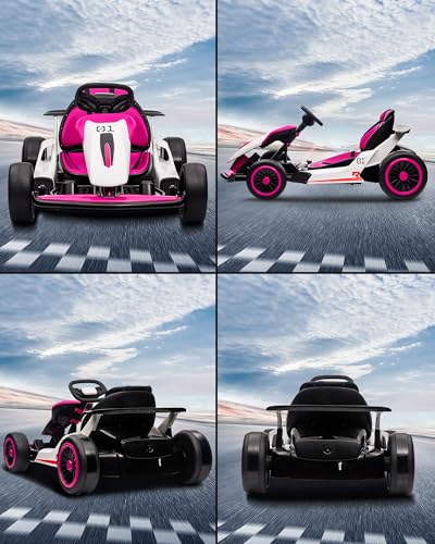 Red Electric Drift Go Kart G44553