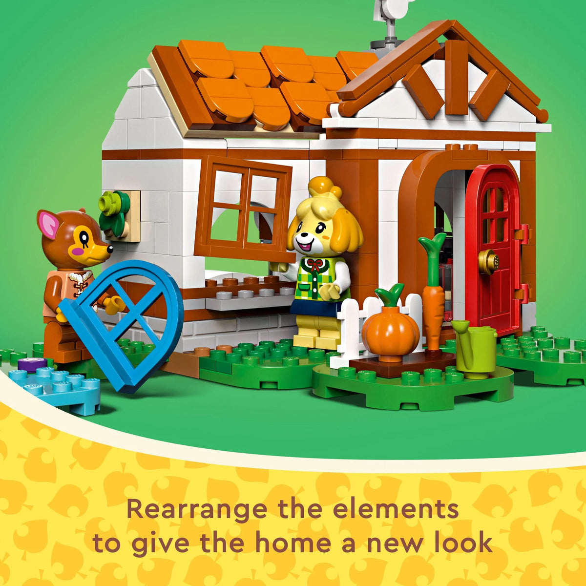 LEGO Animal Crossing Isabelle’s House Visit Buildable Creative Toy D134