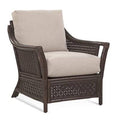 Green and Blue Stripe Wide Armchair C26891