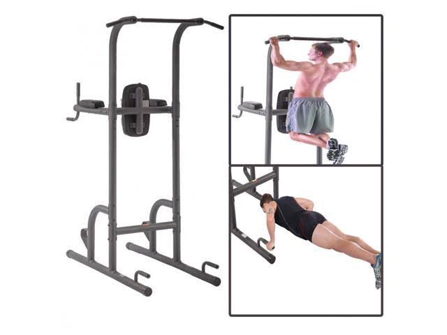 Power Tower with Dip Station Pull Up Bar E4221