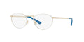 Pale Gold/White Eyeglasses B632242