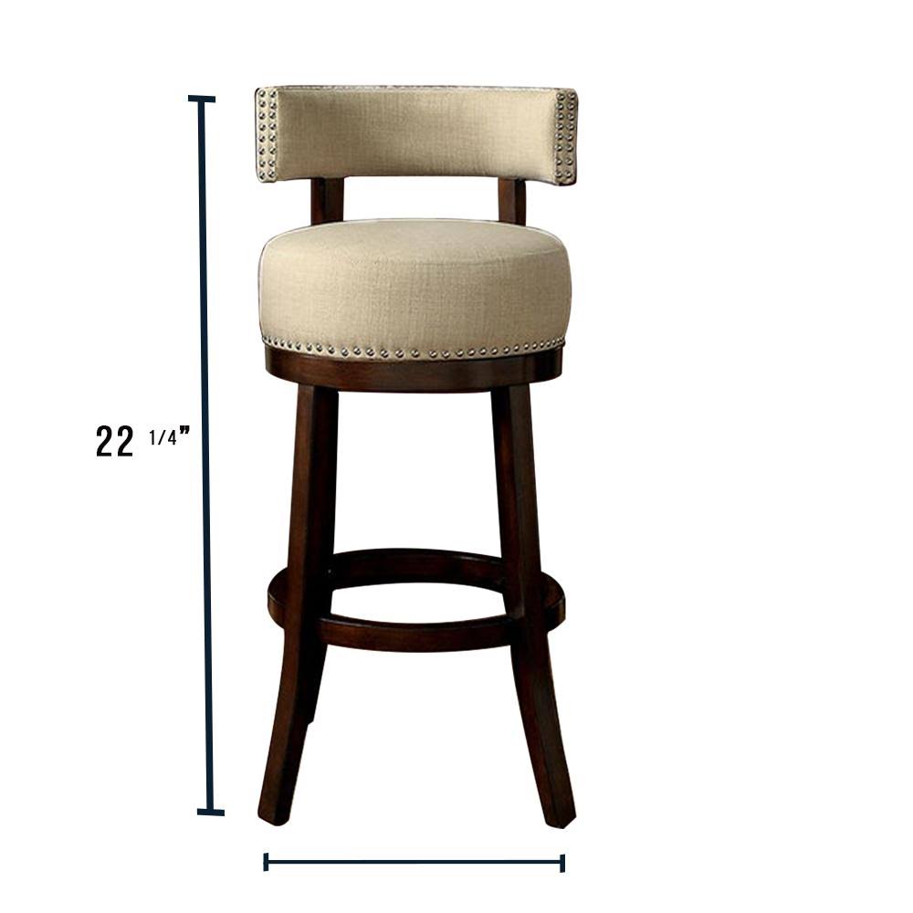 Bar (2-Pack), Dark Oak and Beige N702