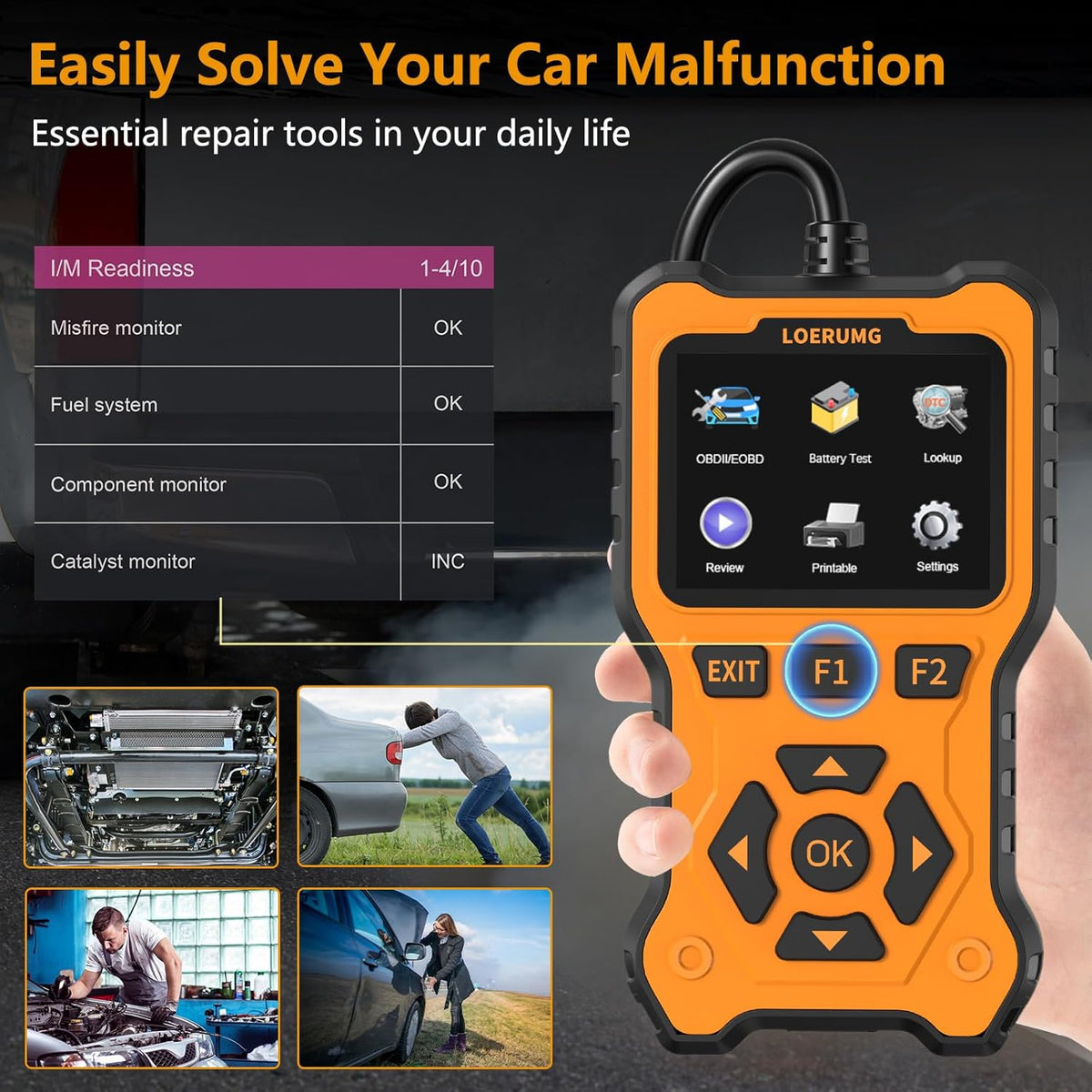 OBD2 Scanner Diagnostic Tool V37105