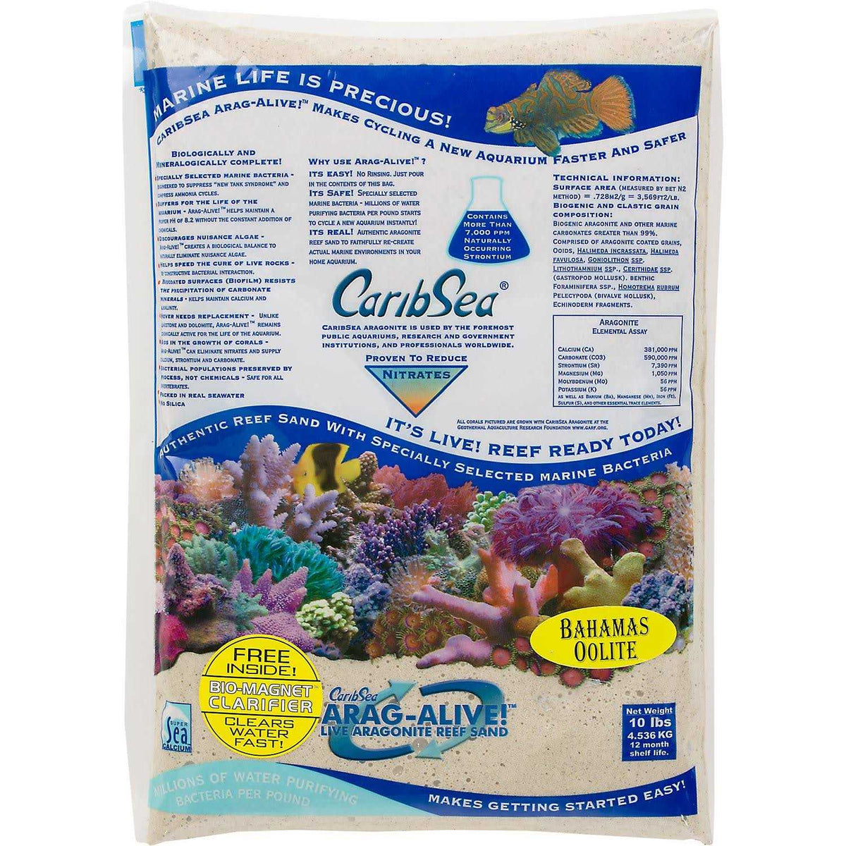 Bahamas Oolite Aquarium Sand A40785