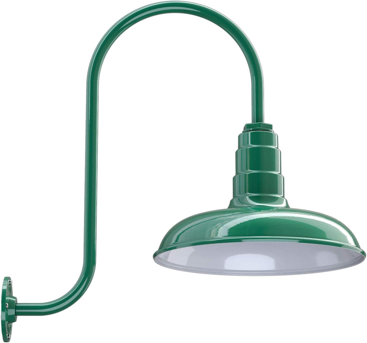 14 inch Dome 16 inch Gooseneck Outdoor Wall Mounted Barn Light C371272