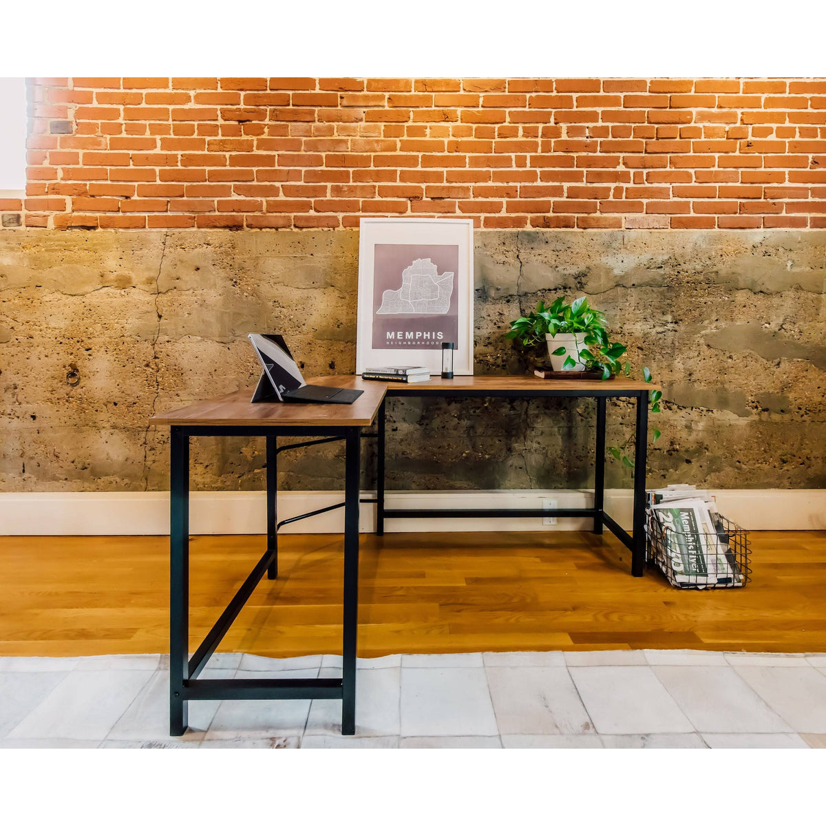 Classic Oak Computer Desk K689