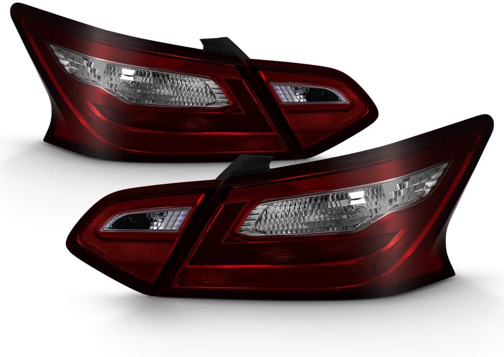 Red Smoke Tail Lights Brake Lamps 4pcs Set W592