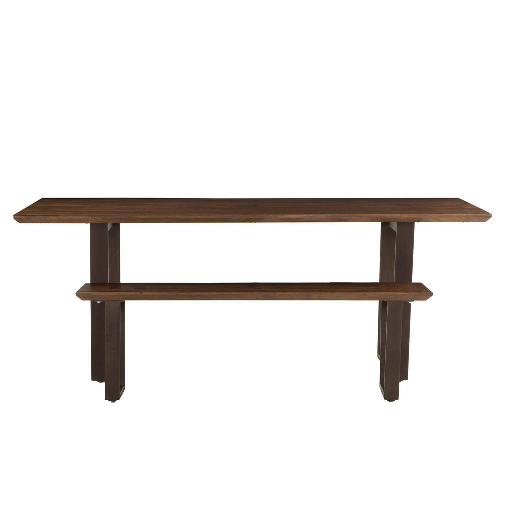 Brown Dining Bench P664