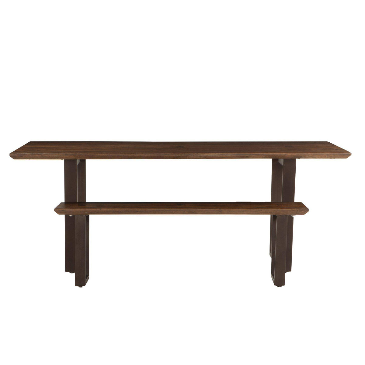 Brown Dining Bench P664