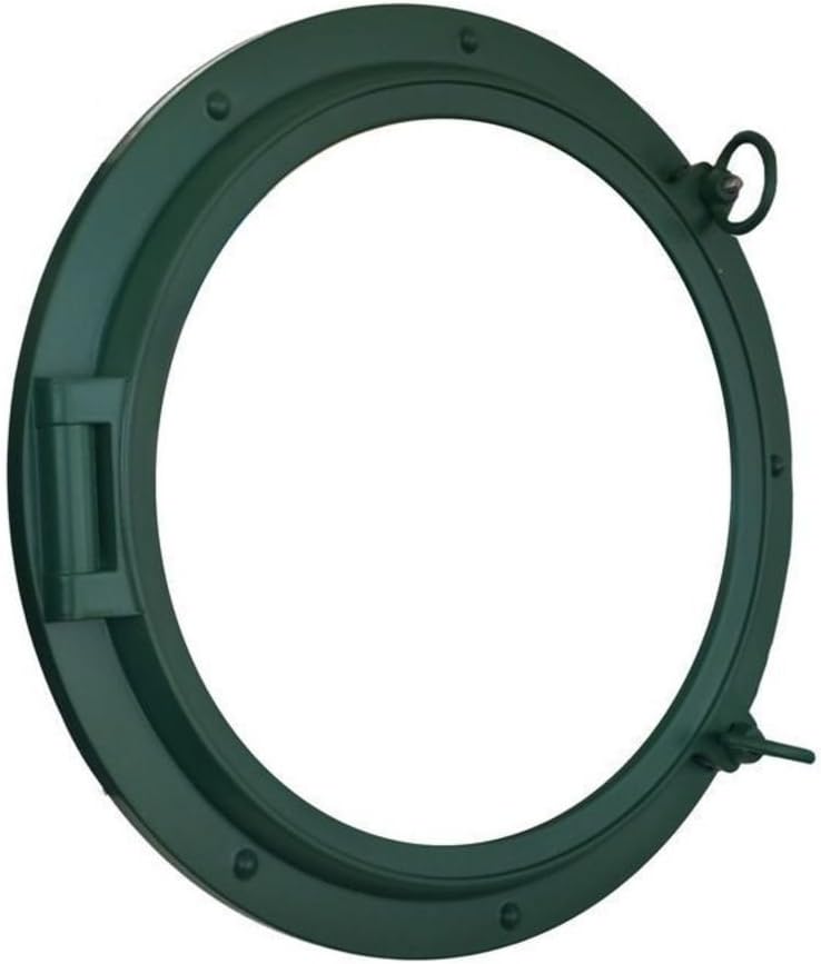 Seaworn Green Ship Porthole Window 24 E380487