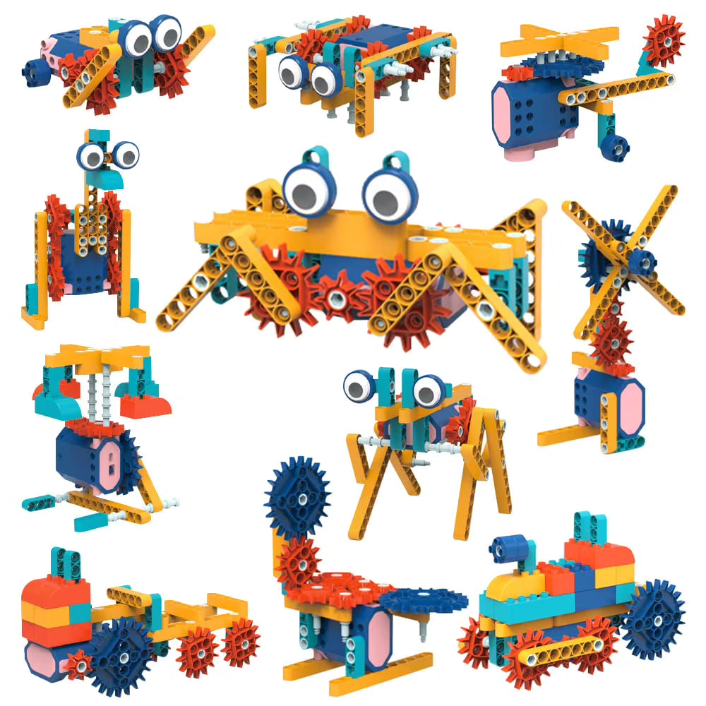 116PCS Motorized STEM Building Blocks Toy Set E873