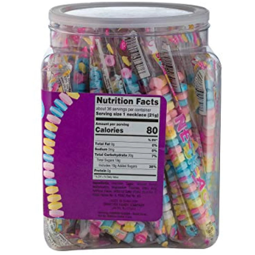 Candy Necklace 36 Count X1193
