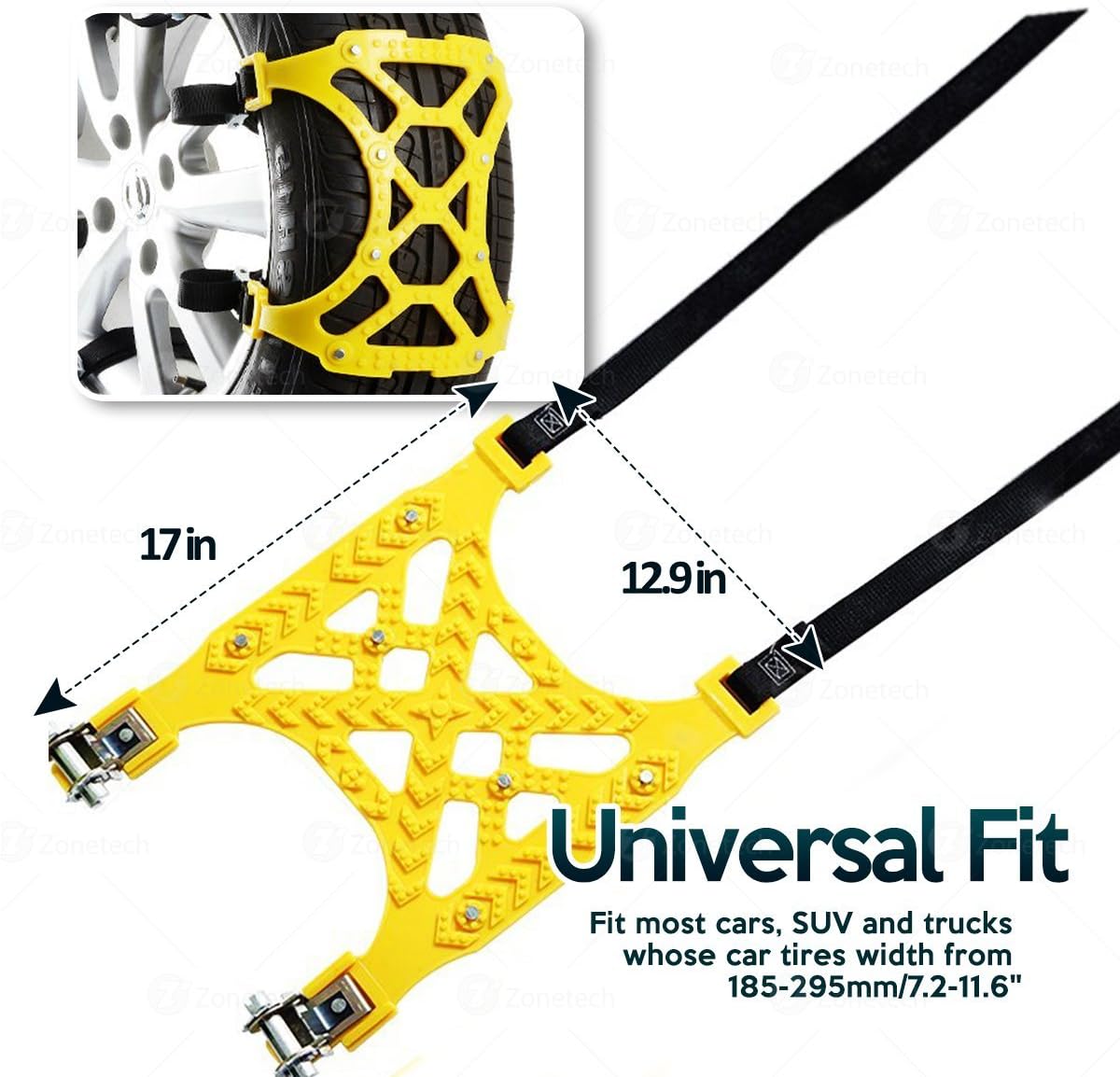 Car Mud Snow Chains Pack of 2 B49700