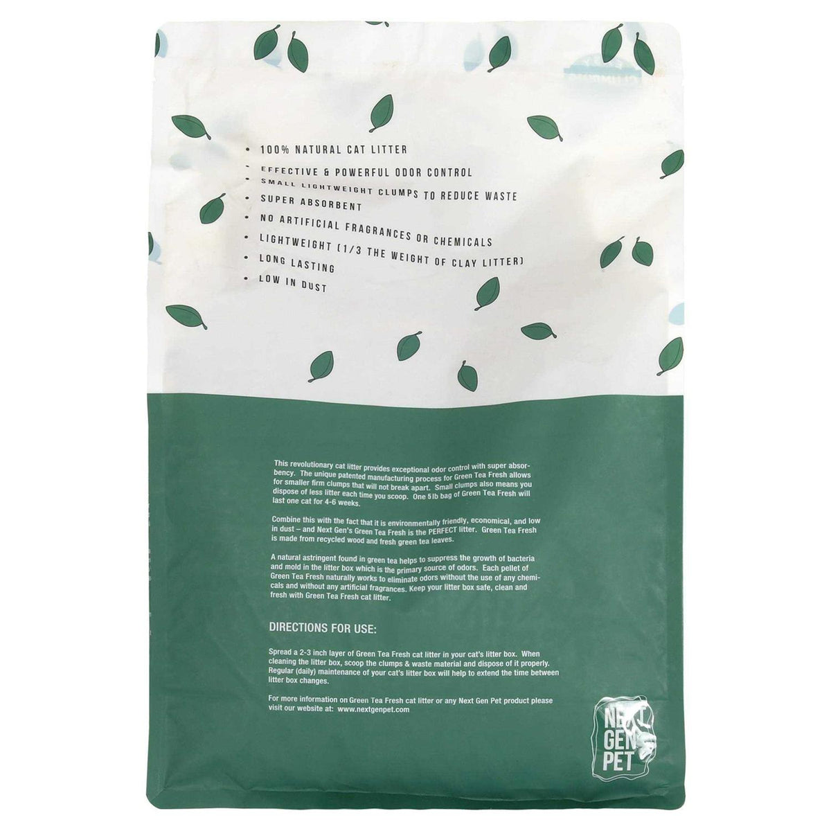 Green Tea Cat Litter L222