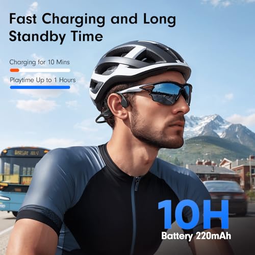 Bone Conduction Open Ear Headphones with Mic N798