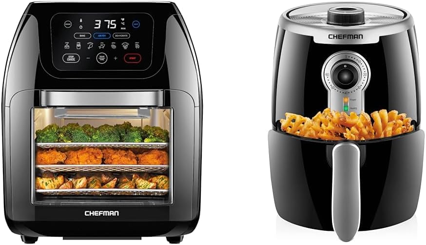 2 Qt Digital Air Fryer with Rotisserie F681