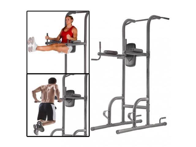 Power Tower with Dip Station Pull Up Bar E4221