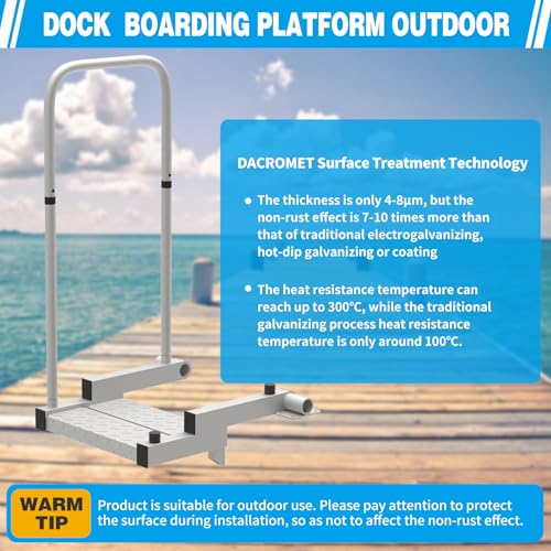 Boat Boarding Platform and Dock Extension A792