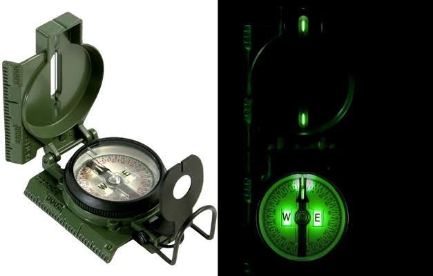 Olive Drab Tritium Lensatic Compass C61542