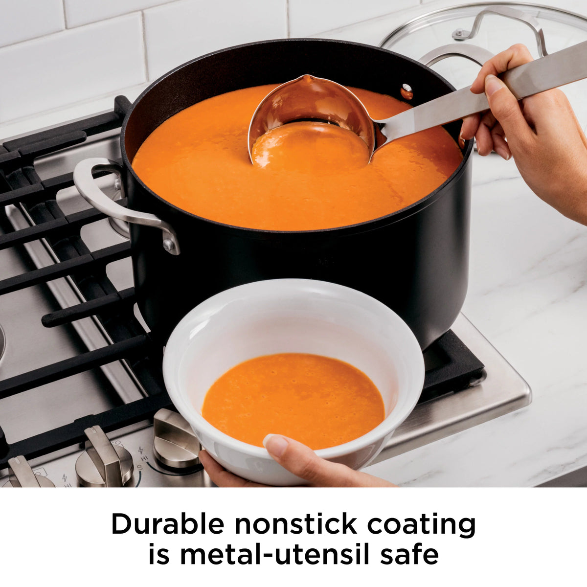 8-Quart Stock Pot with Glass Lid R4459