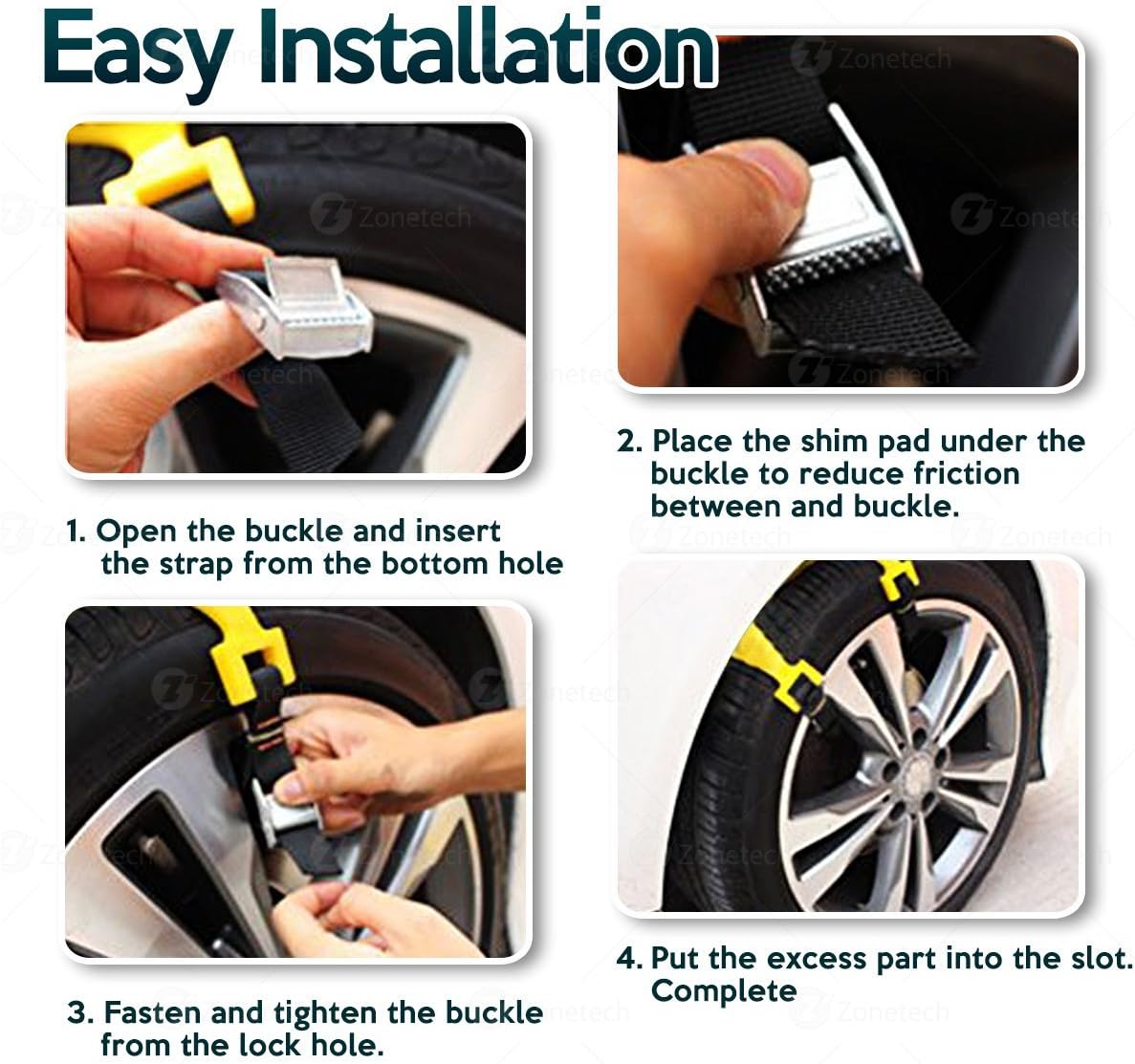 Car Mud Snow Chains Pack of 2 B49700