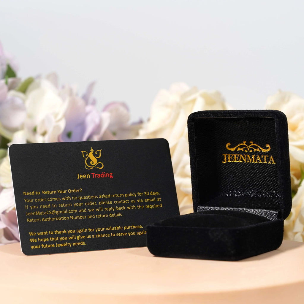 18K Rose Gold over Silver Three Stone Ring Set I186