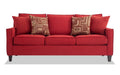 Red Memory Foam Sofa V258
