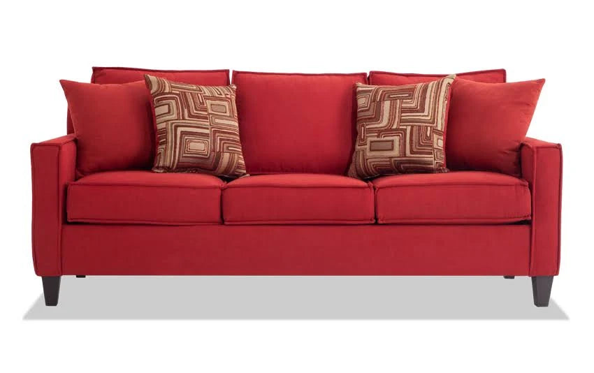 Red Memory Foam Sofa V258