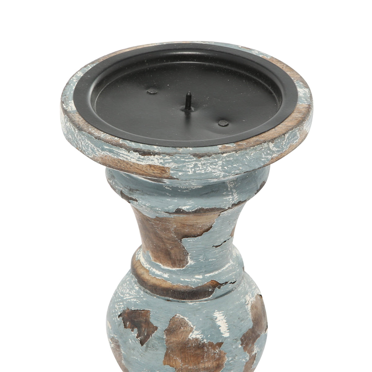 Wood Cottage Candle Holder Set of 3 Y9550