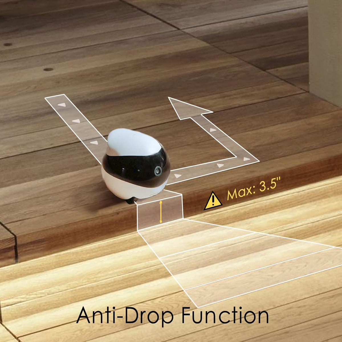 1080P HD Pet Camera Robot with Night Vision O9871