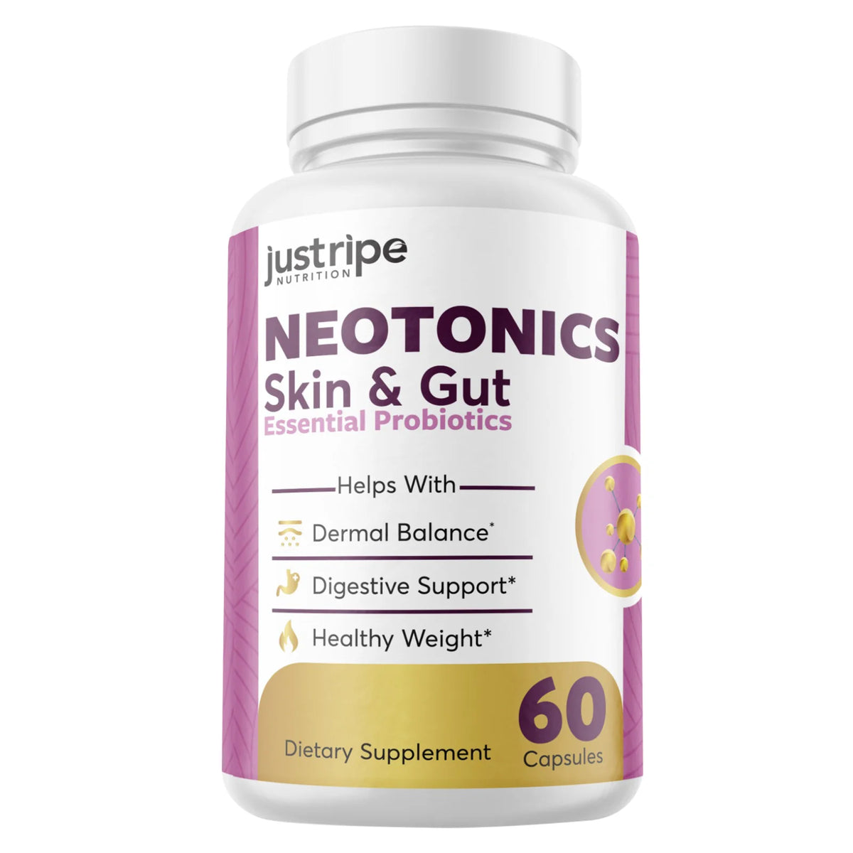 Skin & Gut Probiotics Supplement Pills D14715
