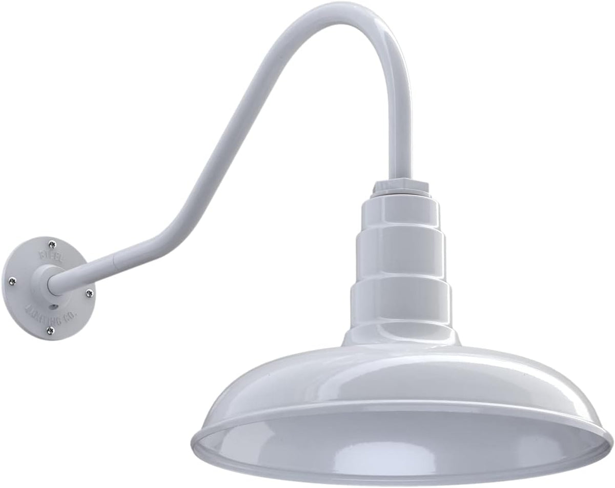 14 inch Dome 16 inch Gooseneck Outdoor Wall Mounted Barn Light C371272
