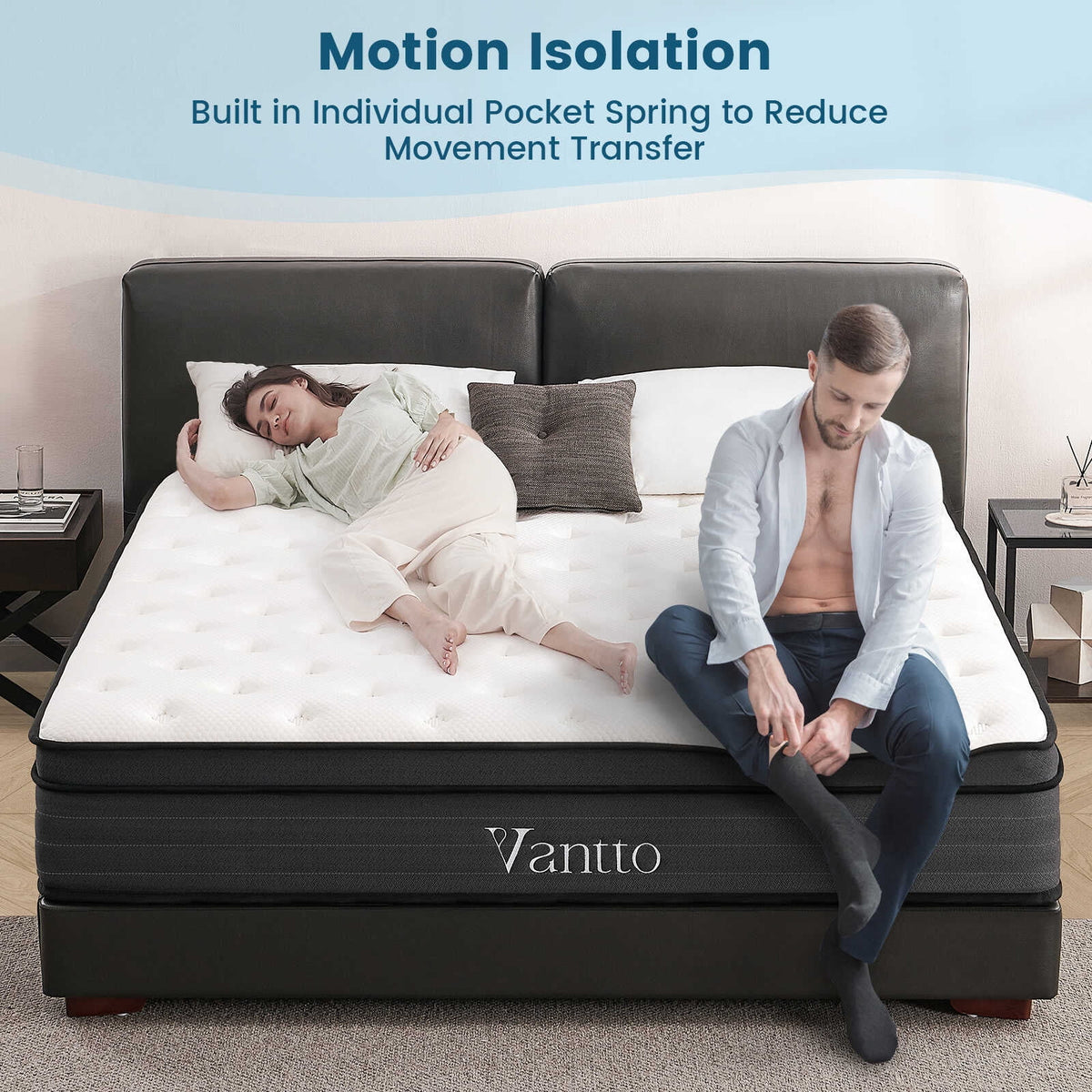 10 Inch Memory Foam Hybrid Twin Mattress G90283