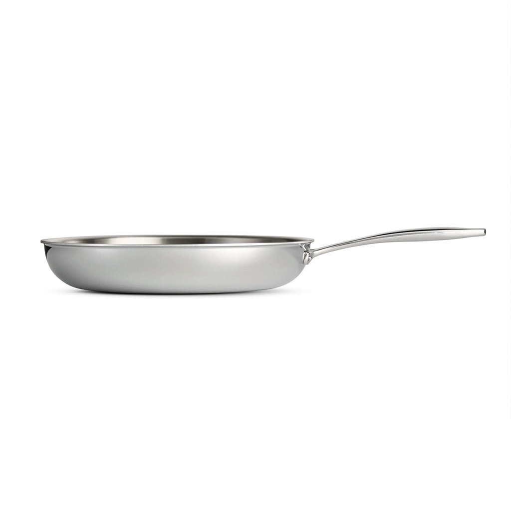 12" Tri Ply Clad Stainless Steel Fry Pan I645140