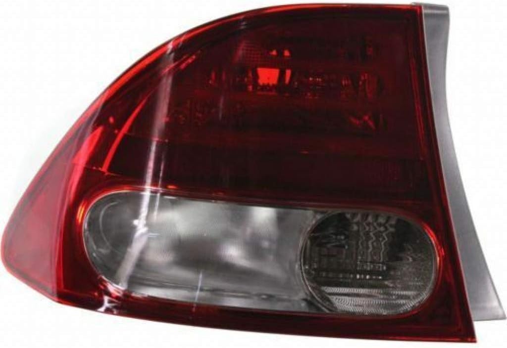 Passenger Side Tail Light for Honda Civic Sedan 2009 2011 Pack of 2 R62099