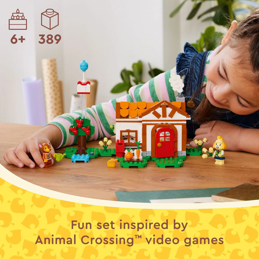 LEGO Animal Crossing Isabelle’s House Visit Buildable Creative Toy D134