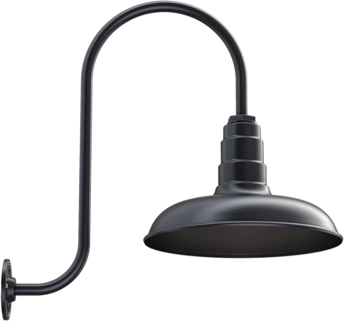 14 inch Dome 16 inch Gooseneck Outdoor Wall Mounted Barn Light C371272