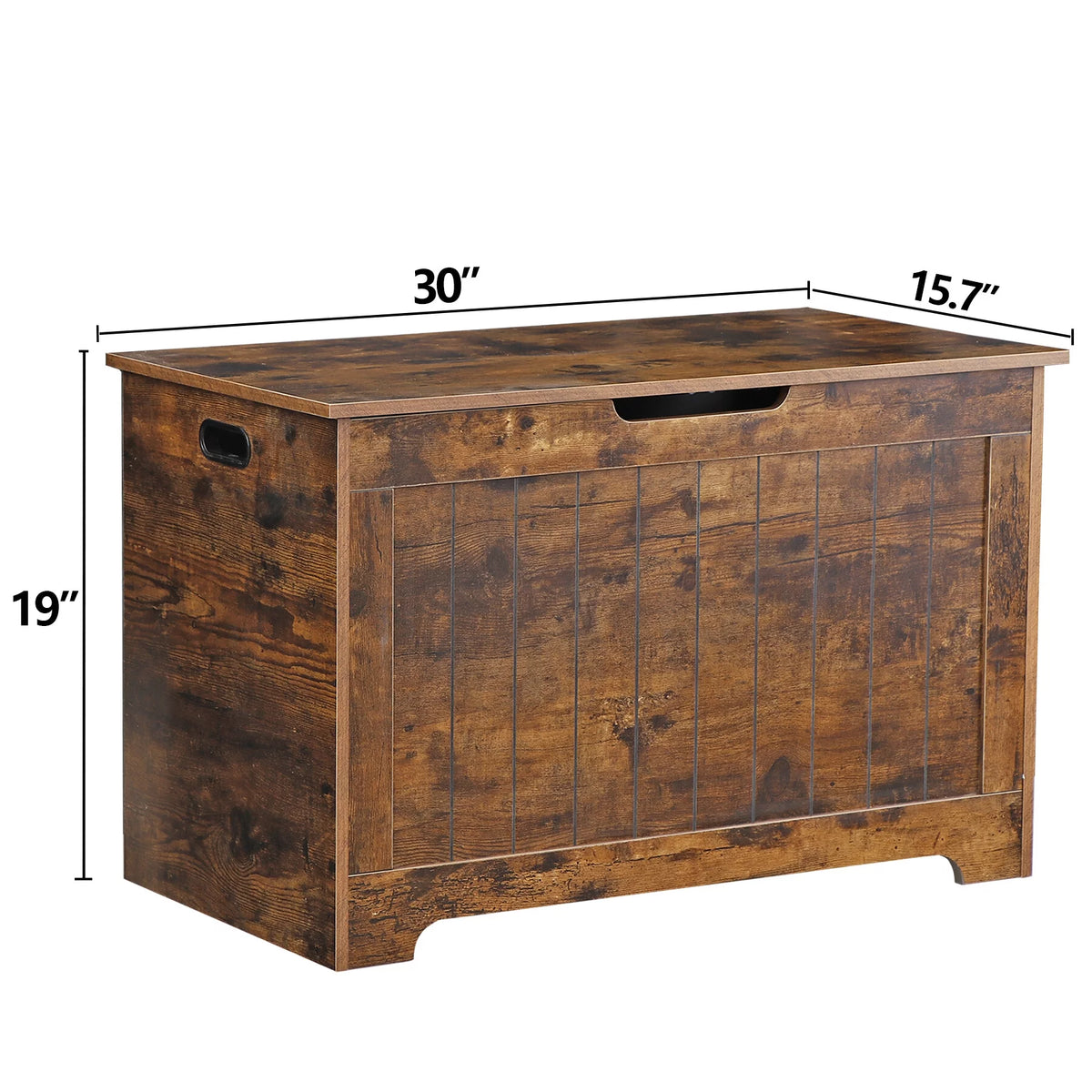 30 inch Wood Storage Bench C70386