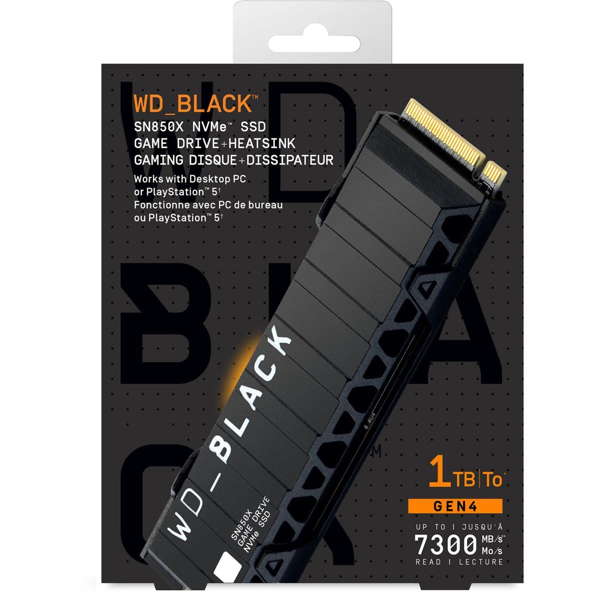 1TB NVMe PCIe 4.0 x4 M.2 Internal SSD with Heatsink B825134