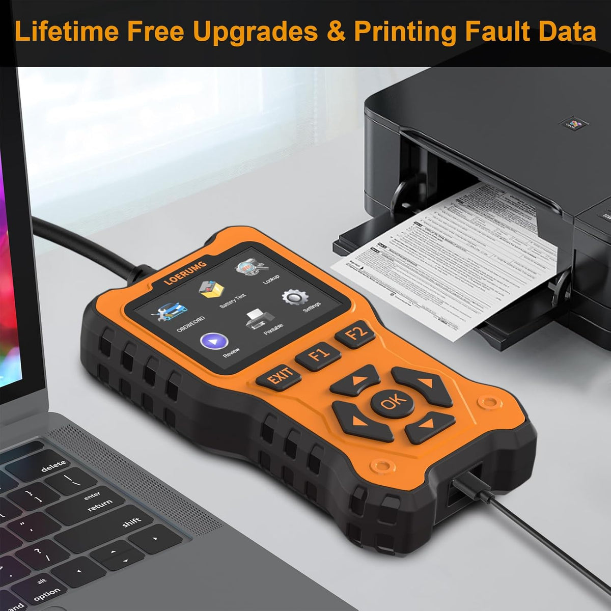 OBD2 Scanner Diagnostic Tool V37105