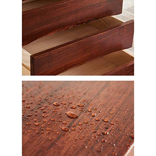 Solid Wood File Cabinet with Lock S381