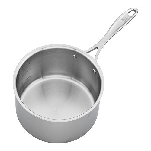 3-ply 1-qt Stainless Steel Saucepan E70069