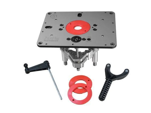 10-Piece Insert Ring Set and Router Lift S561