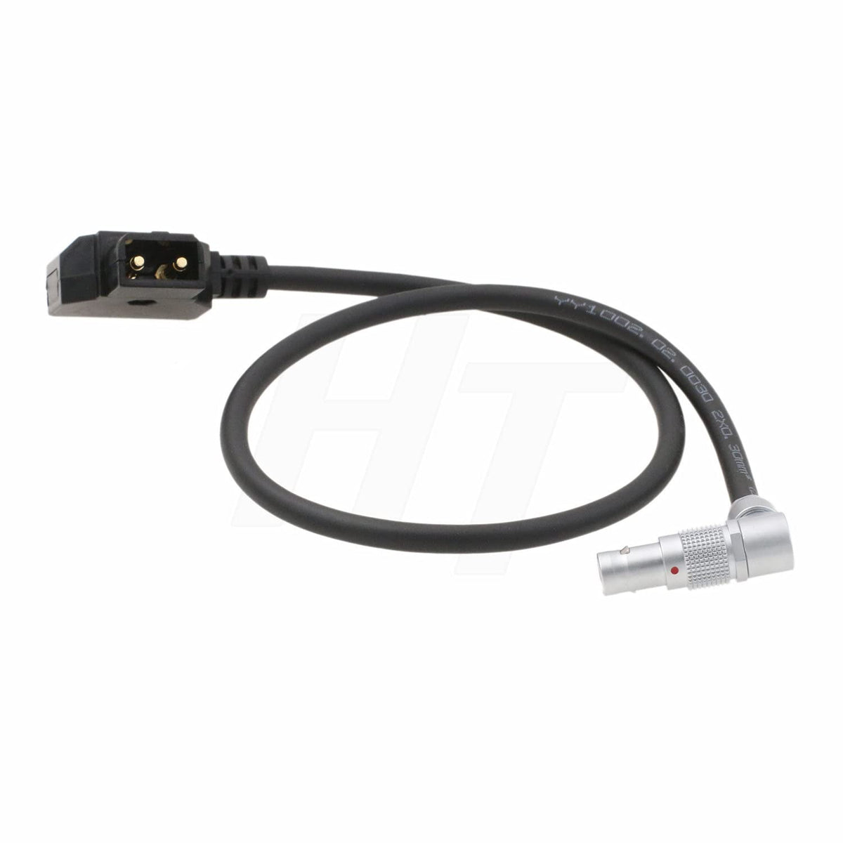 Power Cable D-tap to Right Angle 2 Pin Female Pack of 2 Y818