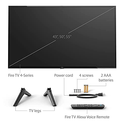 55" 4K UHD Smart TV with Alexa Voice Remote B306345