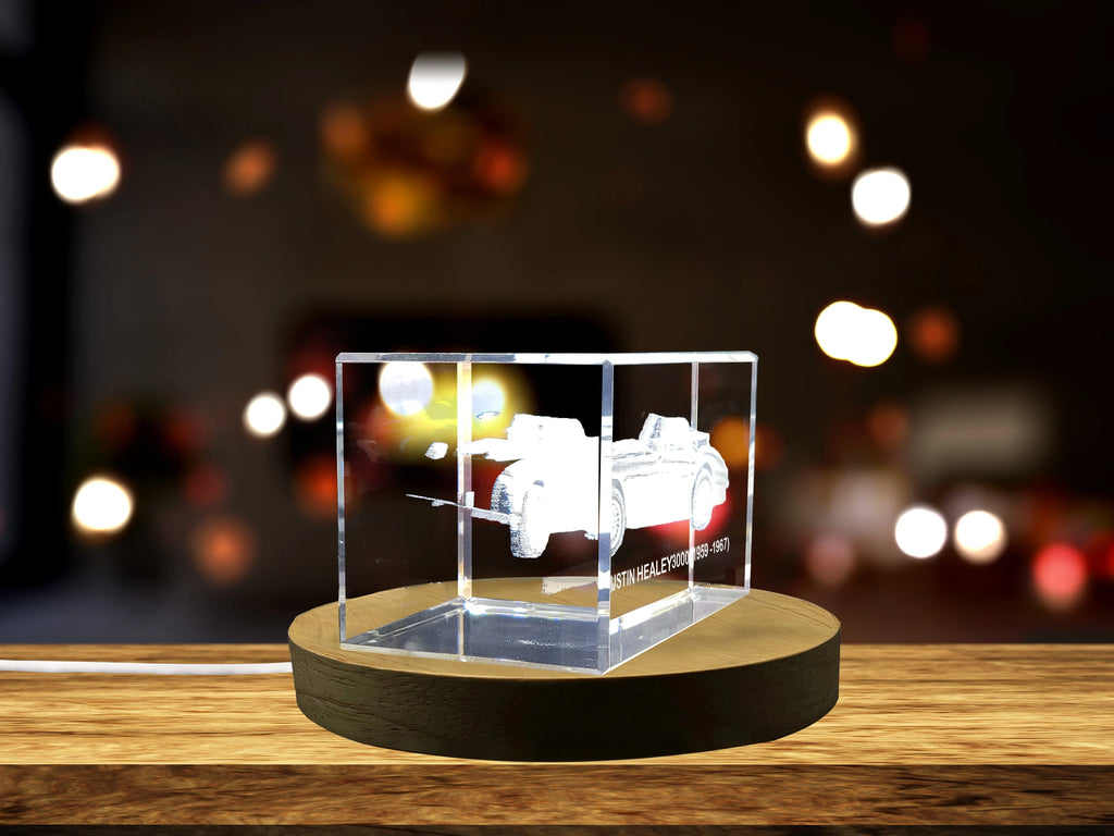 3D Engraved Crystal Tribute I8351