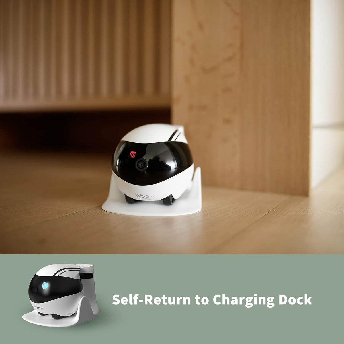 1080P HD Pet Camera Robot with Night Vision O9871