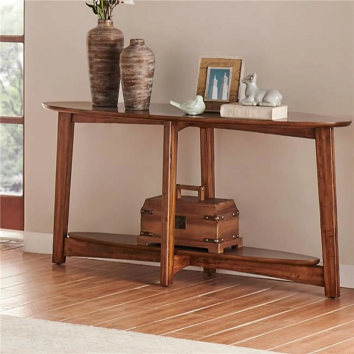 60 in. Wood Console & Media Table J578
